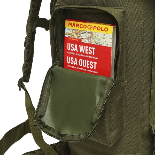 Тактичний рюкзак NILS CAMP NC3901 Eagle 70л зелений