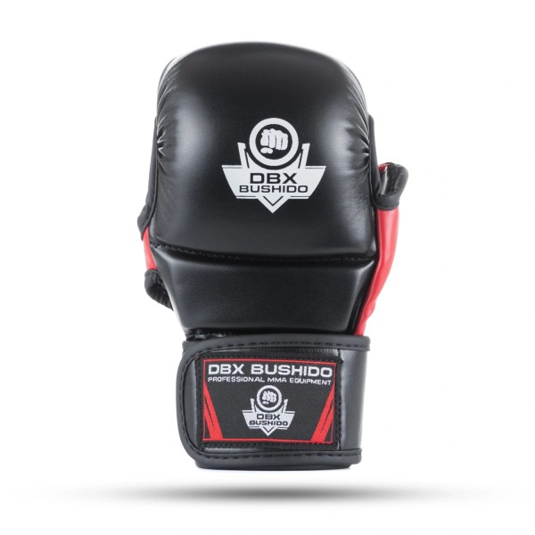 Рукавички MMA для спарингів DBX BUSHIDO Phantom RED 2.0 S/M — Valor Series