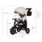 Складаний триколісний велосипед Qplay Nova Deluxe Beige