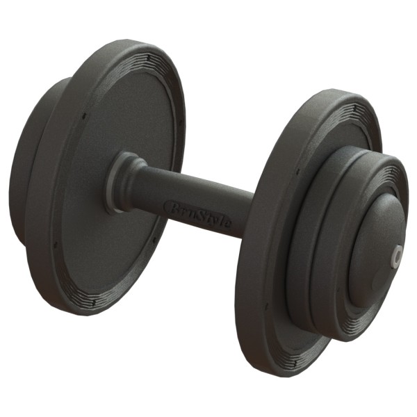 Гантель професійна 10 кг BruStyle TC126-10PL