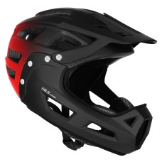 Шолом на все лице Nils Extreme MTW101, червоний, L (58–61см)