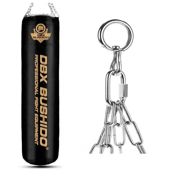 Боксерський мішок DBX Bushido DBX-PB-3 140×30см пустий