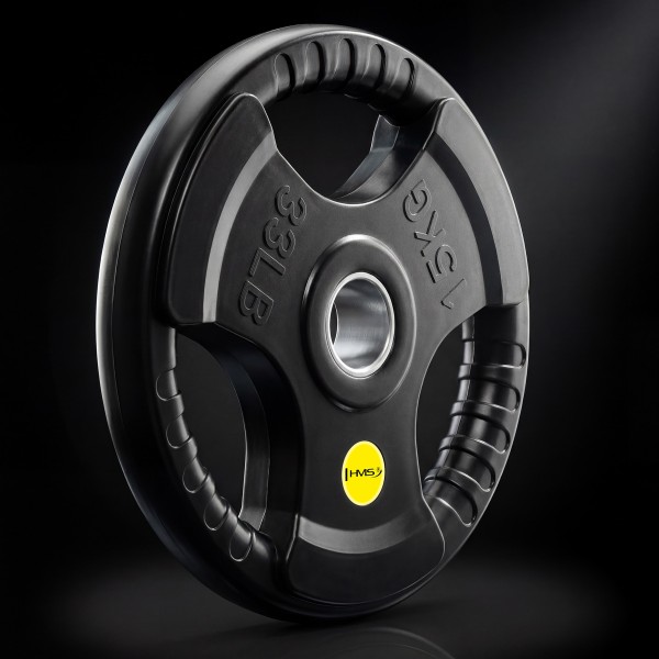 Олімпійський диск HMS TOK15 PRO Tri-Grip 15кг