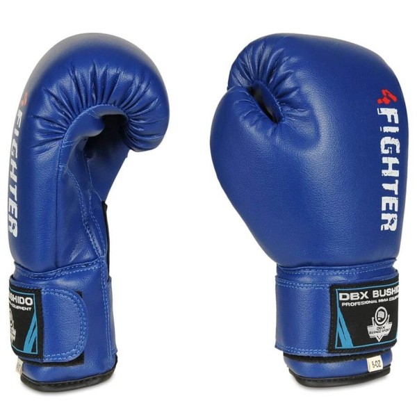 Боксерські рукавички DBX BUSHIDO 4Fighter Blue 6oz, сині