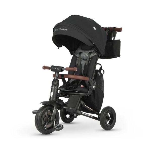 Складаний триколісний велосипед Qplay Nova Deluxe Black