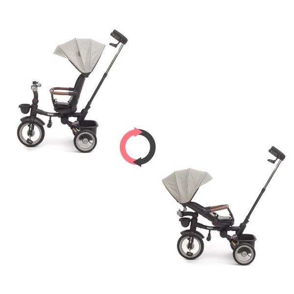 Триколісний велосипед Milly Mally Twinkle Grey