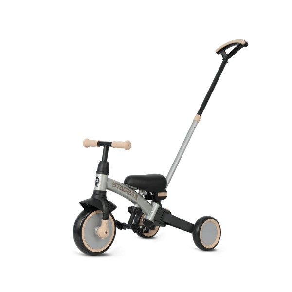 Триколісний велосипед Qplay Stager 3w1 Silver