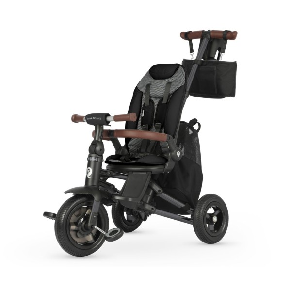 Складаний триколісний велосипед Qplay Nova Deluxe Black