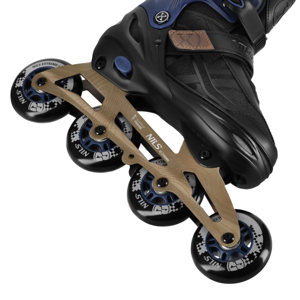 Роликові ковзани NILS EXTREME NA684 42–45 темно-сині