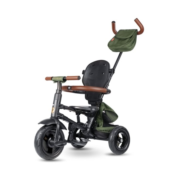 Триколісний велосипед Qplay Rito Deluxe Rubber Olive