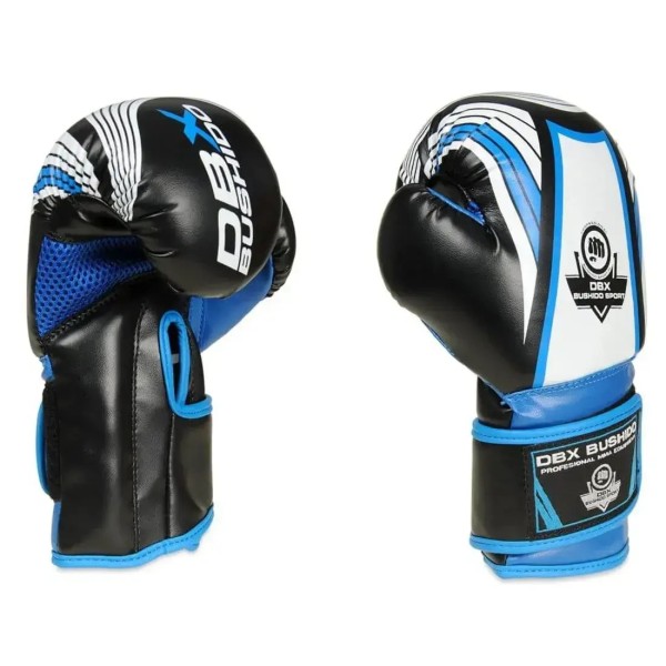Дитячі боксерські рукавички DBX BUSHIDO Junior Blue 6oz