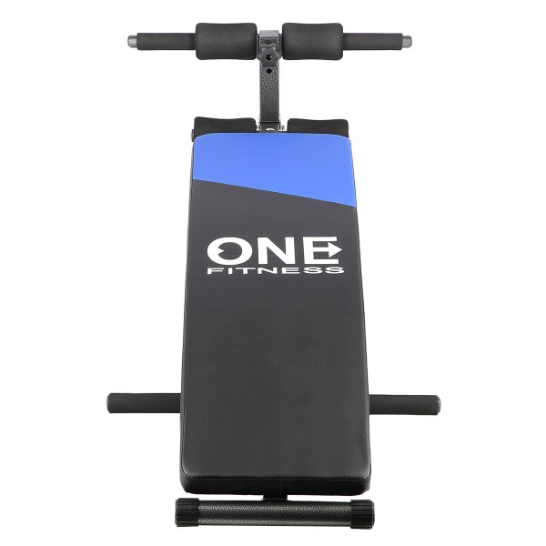 Лавка для пресу ONE FITNESS L5538B з обтяженнями та гумовими тросами