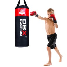 Боксерський мішок для дітей DBX Bushido Junior Red, 80×30см, 15кг