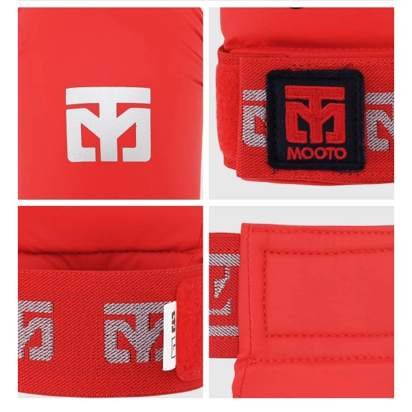 Рукавички для карате MOOTO Mitts 2 RED WKF