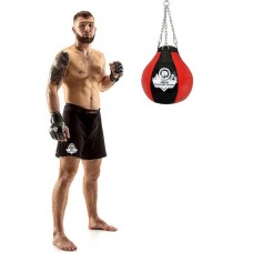 Боксерська груша DBX BUSHIDO SK15 15кг, чорно-червона