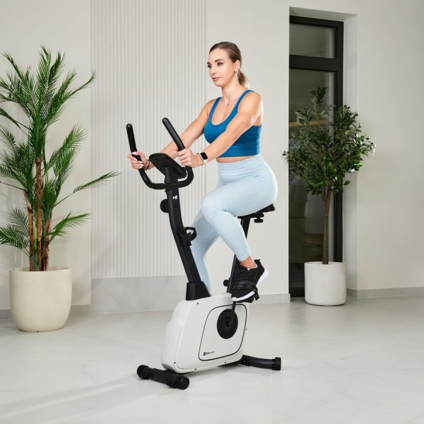 Велотренажер Hop-Sport HS-3000H Nexon магнітний сірий