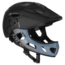 Шолом на все лице Nils Extreme MT401 RAYDEN зі знімною щелепою, чорний, 52–56см