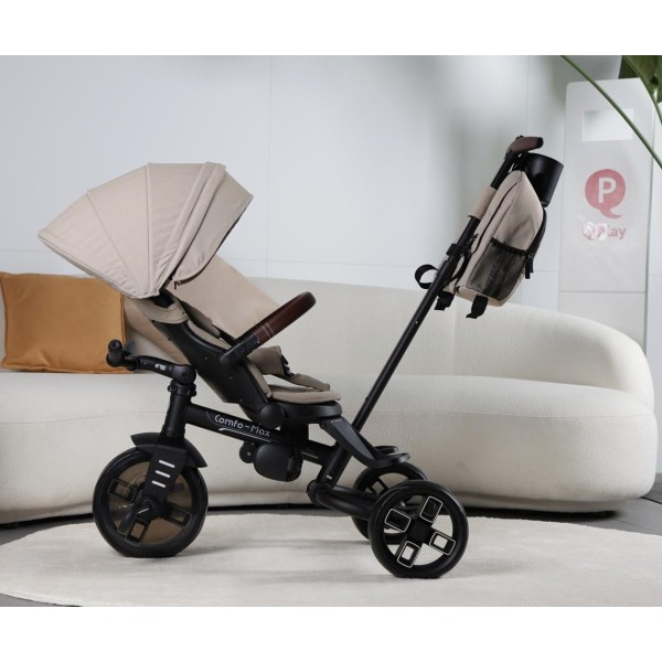 Триколісний велосипед Qplay Comfo Max Beige