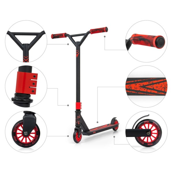 Трюковий самокат MMX Buster Red