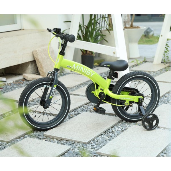 Дитячий біговел 3в1 Qplay Miniby 14 Green
