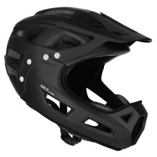 Шолом на все лице Nils Extreme MTW101, чорний, M(56-58см)