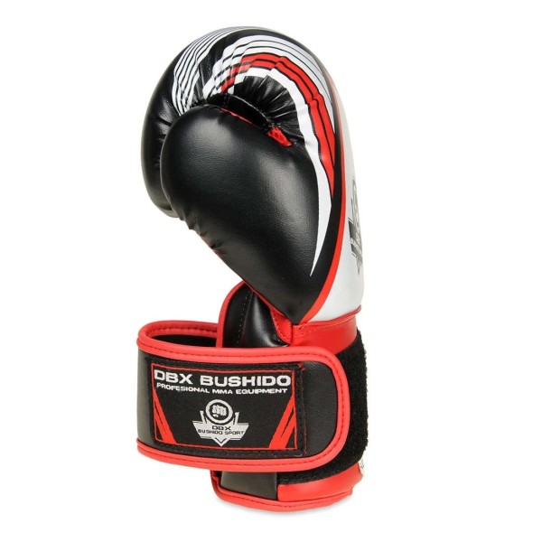 Дитячі боксерські рукавички DBX BUSHIDO Junior Red 6oz