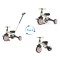 Триколісний велосипед Qplay Stager 3w1 Pink