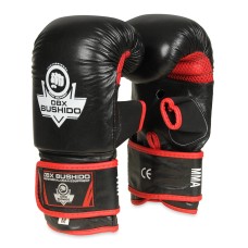 Тренувальні рукавички DBX BUSHIDO Mitts Classic L, чорно-червоні