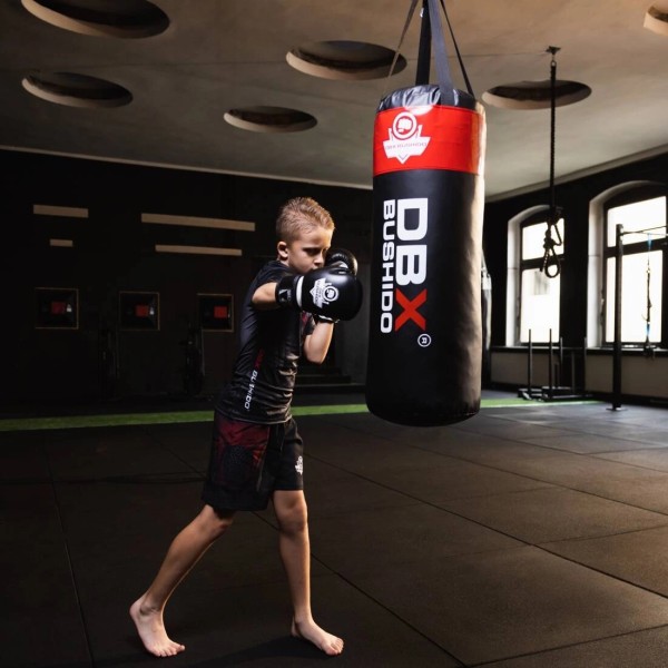 Боксерський мішок для дітей DBX Bushido Junior Red, 80×30см, 15кг