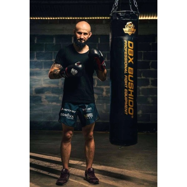 Боксерський мішок DBX Bushido SBRX Gold 140×40см, 60кг