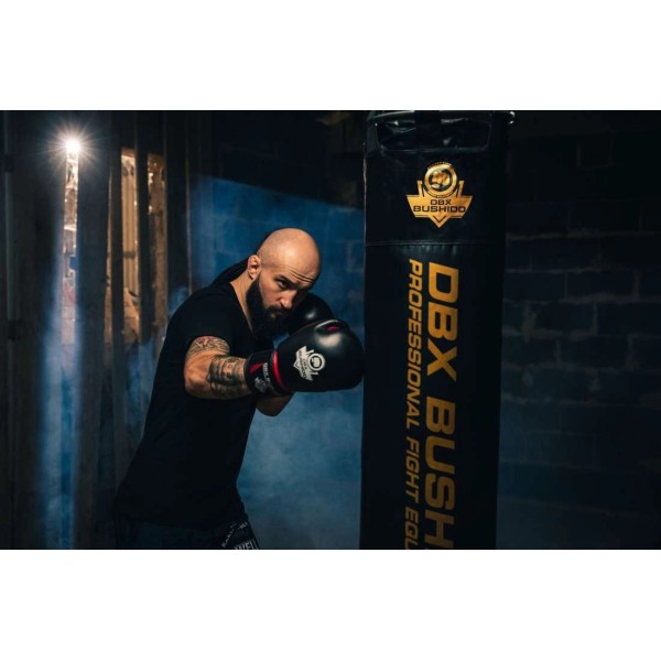 Боксерський мішок DBX Bushido SBRX Gold 140×40см, 60кг