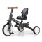 Триколісний велосипед 5в1 Milly Mally Optimus Max Dark Grey