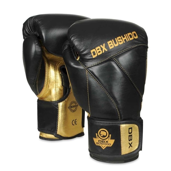 Боксерські рукавички DBX BUSHIDO Hammer Gold 14oz Legacy Series