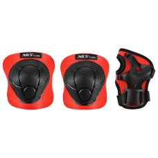 Набір захисту NILS EXTREME H210, червоний, L