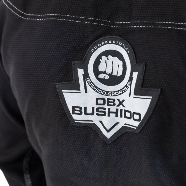 Кімоно DBX ELITE™ для бразильського джиу-джитсу A1L чорне з білим поясом