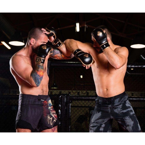 Рукавички MMA для спарингу DBX BUSHIDO Aureos Valor Series, розмір L