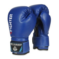 Боксерські рукавички DBX BUSHIDO 4Fighter Blue 6oz, сині