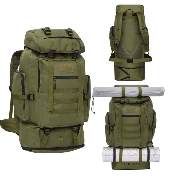 Тактичний рюкзак NILS CAMP NC1785 зелений 100л
