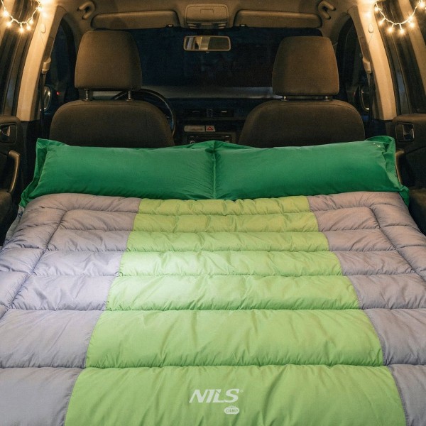 Самонадувний автомобільний килимок NILS CAMP NC4401, зелений
