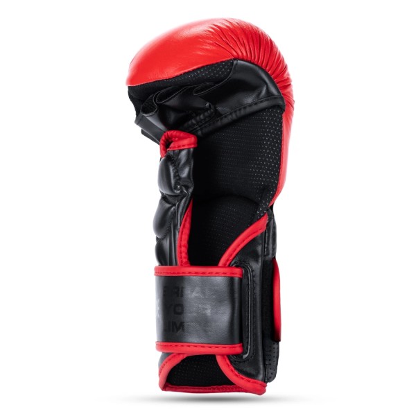 Рукавички MMA для спарингу DBX Bushido Warrior Red Legacy Series XL