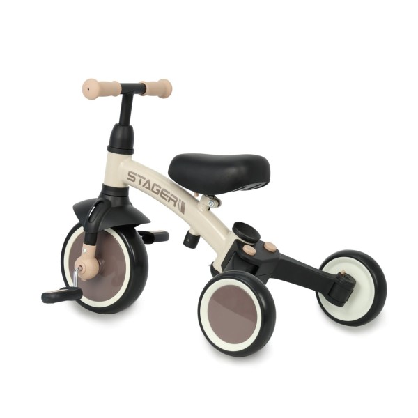 Триколісний велосипед Qplay Stager 3w1 Brown