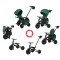 Триколісний велосипед Qplay Nova Max Green
