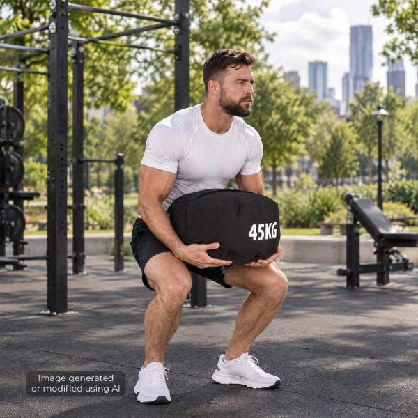 Силовий мішок для кросфіту HMS  StrongMan WSN45, 45кг