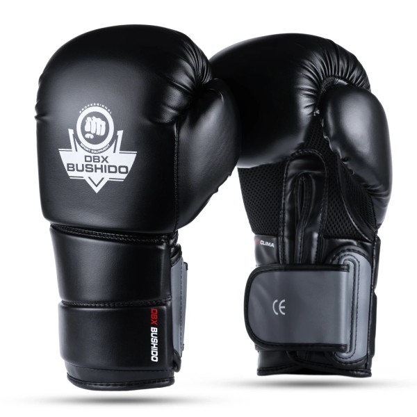 Боксерські рукавички DBX BUSHIDO Eclipse 14oz чорні