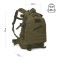 Тактичний рюкзак NILS CAMP NC3904 Vanguard 45л зелений