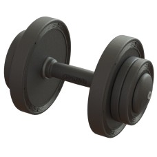 Гантель професійна 15кг BruStyle TC126-15PL