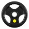 Олімпійський диск HMS TOK10 PRO Tri-Grip, гумований, 10кг