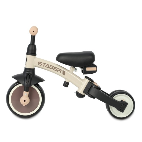 Триколісний велосипед Qplay Stager 3w1 Brown