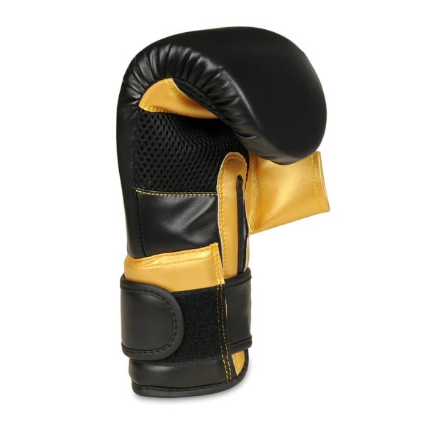 Чорно-золоті рукавички для тренувань на снарядах DBX BUSHIDO Mitts Gold L