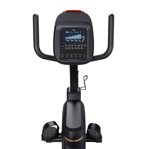 Горизонтальний велотренажер Hop-Sport HS-5000L Ranker чорно-золотистий